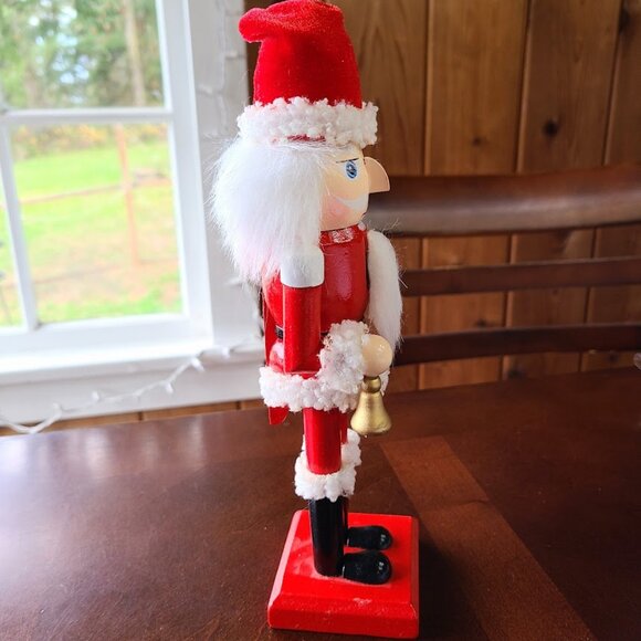 Christmas Nutcracker Soldier Wooden Statue Holiday Santa Decor Table Decoration - Picture 11 of 13